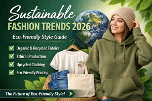 Sustainable fashion trends 2026 eco friendly hoodies