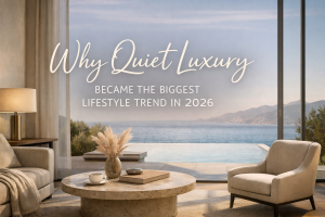 quiet luxury lifestyle minimalist fashion and elegant modern lifestyle