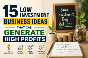 low investment business ideas for beginners starting a small business