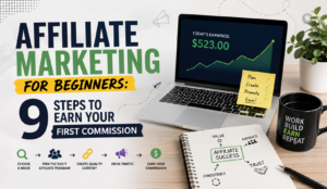 Affiliate Marketing for Beginners: 9 Steps to Earn Your First Commission
