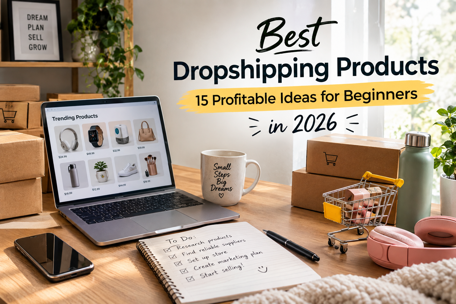 best dropshipping products for beginners in 2026